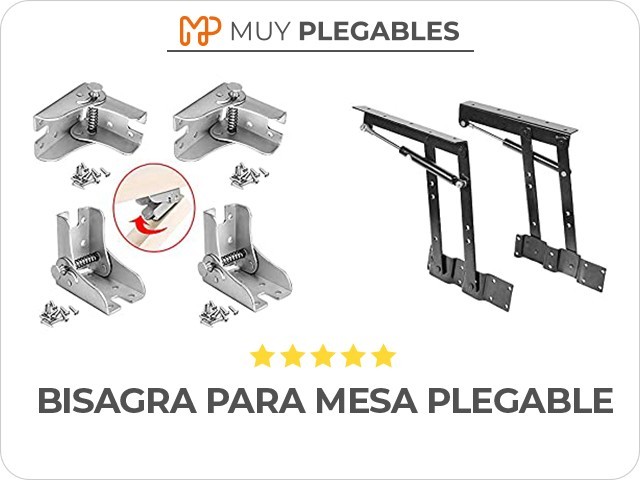 bisagra para mesa plegable