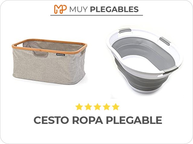 cesto ropa plegable