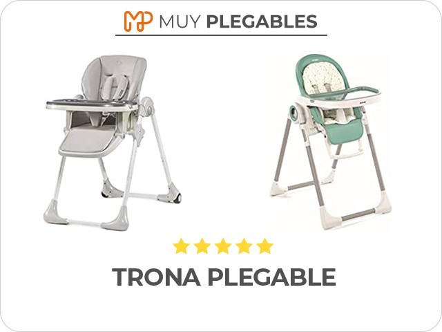 trona plegable